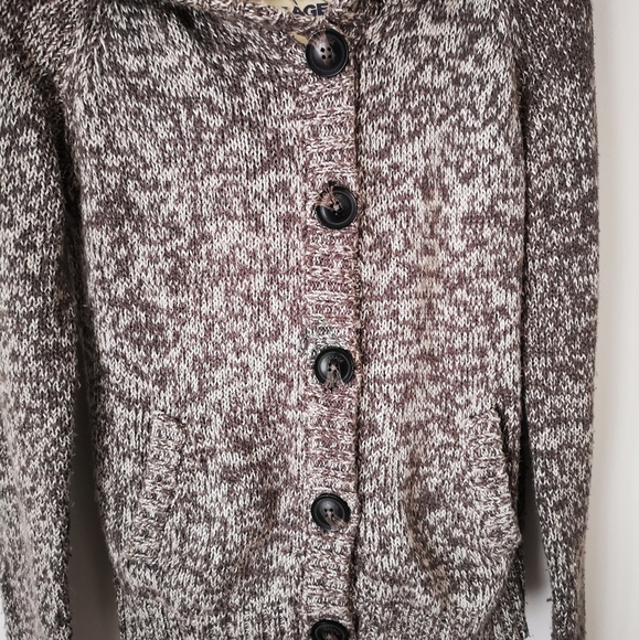 Le Garage Knot Button-up Faux-fur Hoodie - Picture 7 of 9